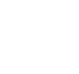 White icon showing a hand using a tablet