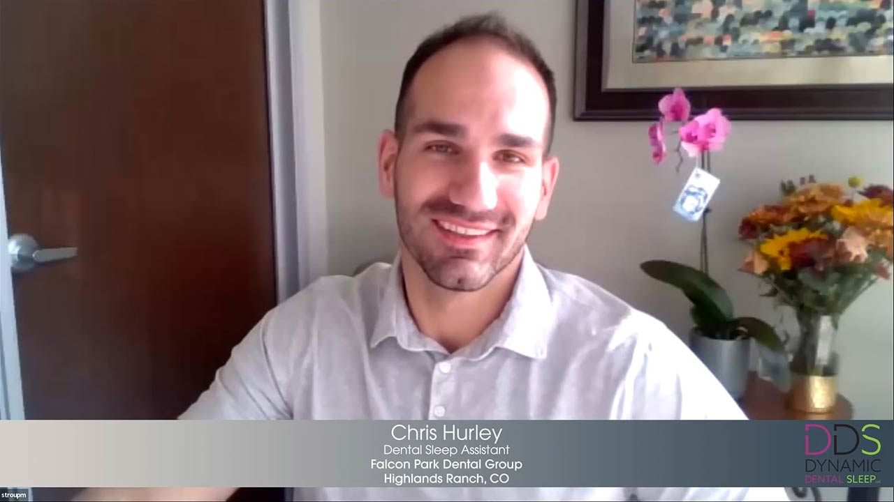 Video still of Chris Hurley testimonial