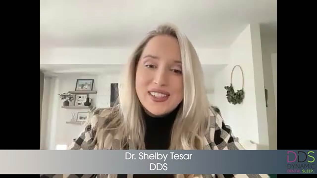 Video still of Dr Shelby Tesar testimonial