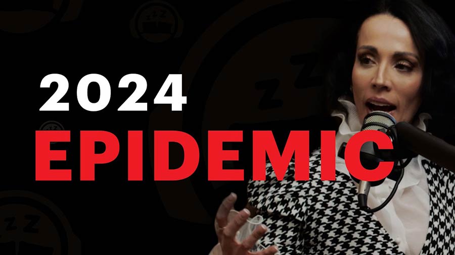 Video still of Sleeping Around The Podcast The MAJOR Sleep Epidemic of 2024